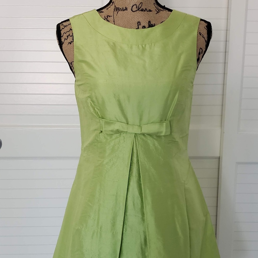 ASAP Saks Fifth Avenue Silk A-Liine Dress